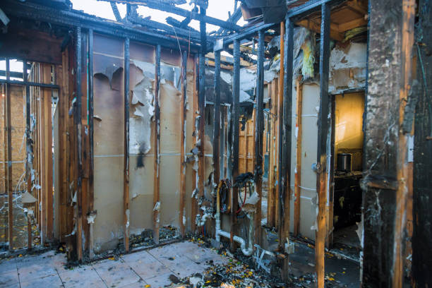 Professional Soot Removal technician working in Rockville, MD